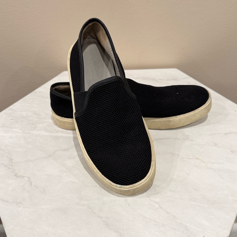 🔥Vince Black Slip-On  Shoes🔥